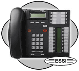 Nortel Norstar Networks T7316 Charcoal Business Display Telephone 